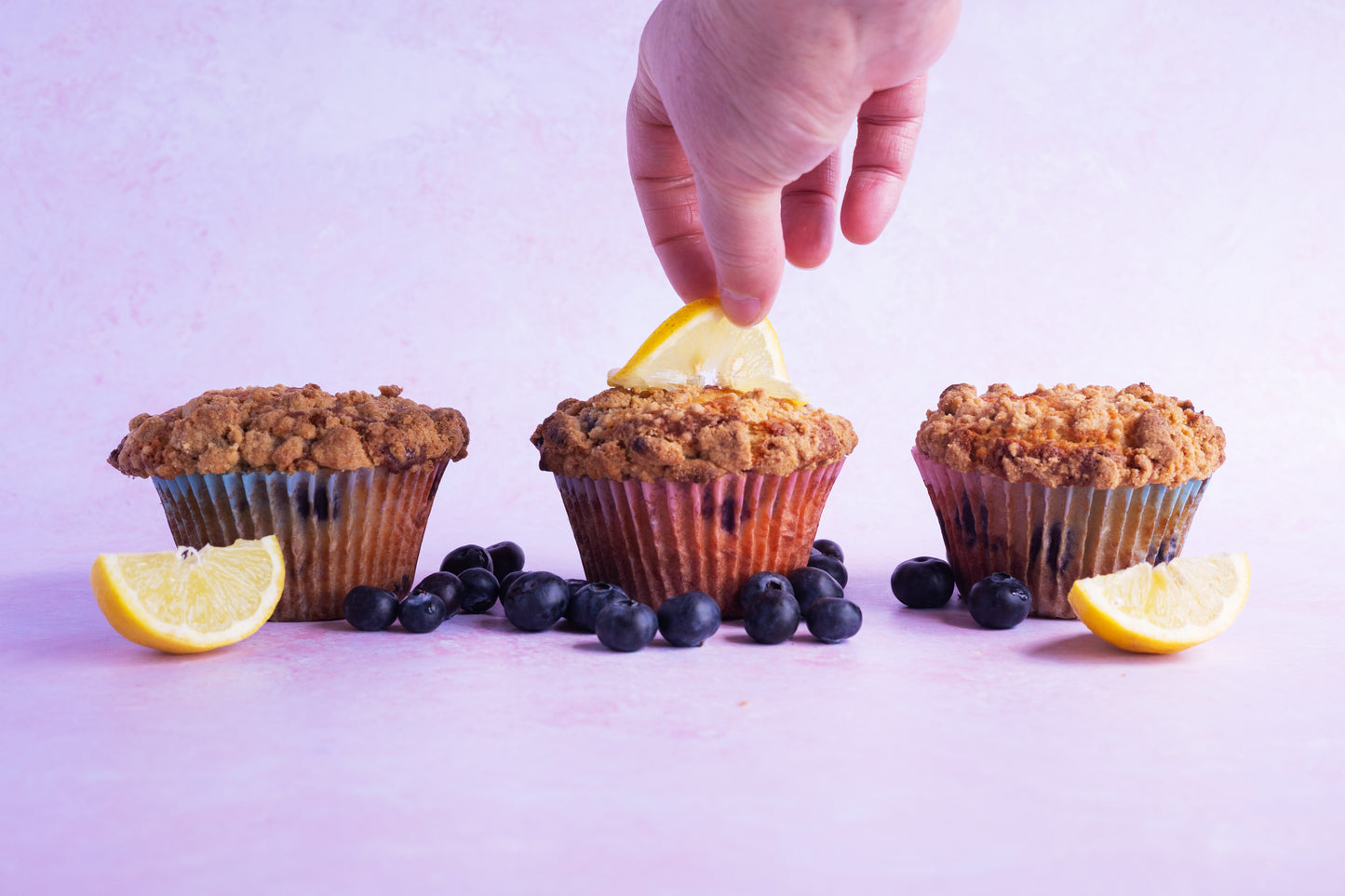 Blueberry Lemon Muffins 🍋🫐