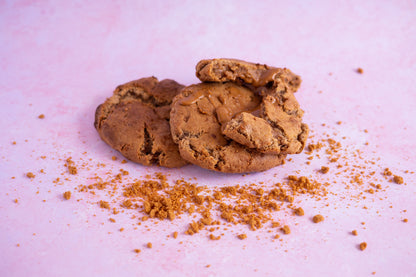 6 Giant Biscoff Explosion Cookies 🍪✨