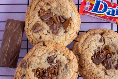6 Giant Daim Crunch Cookies 🍪✨