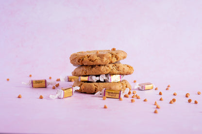 6 Giant Salted Caramel Cookies 🍪✨