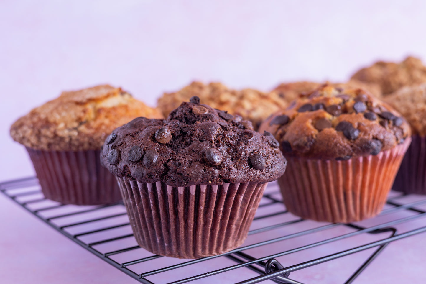 Double Chocolate Chip Muffins 🍫🧁