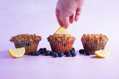 Blueberry Lemon Muffins 🍋🫐