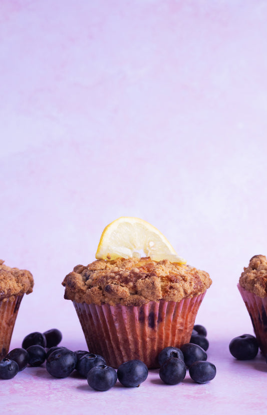 Blueberry Lemon Muffins 🍋🫐