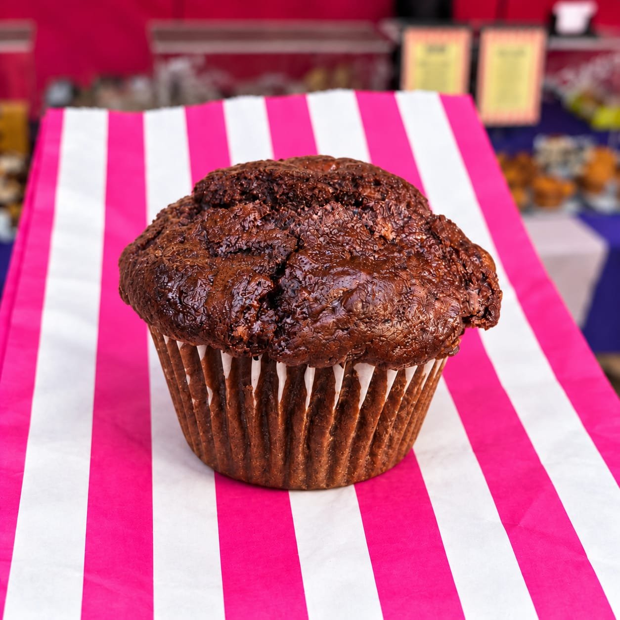 Chocolate Zucchini Muffin