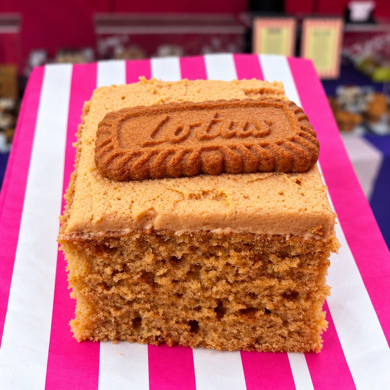Vegan Biscoff Cake (Traybake)