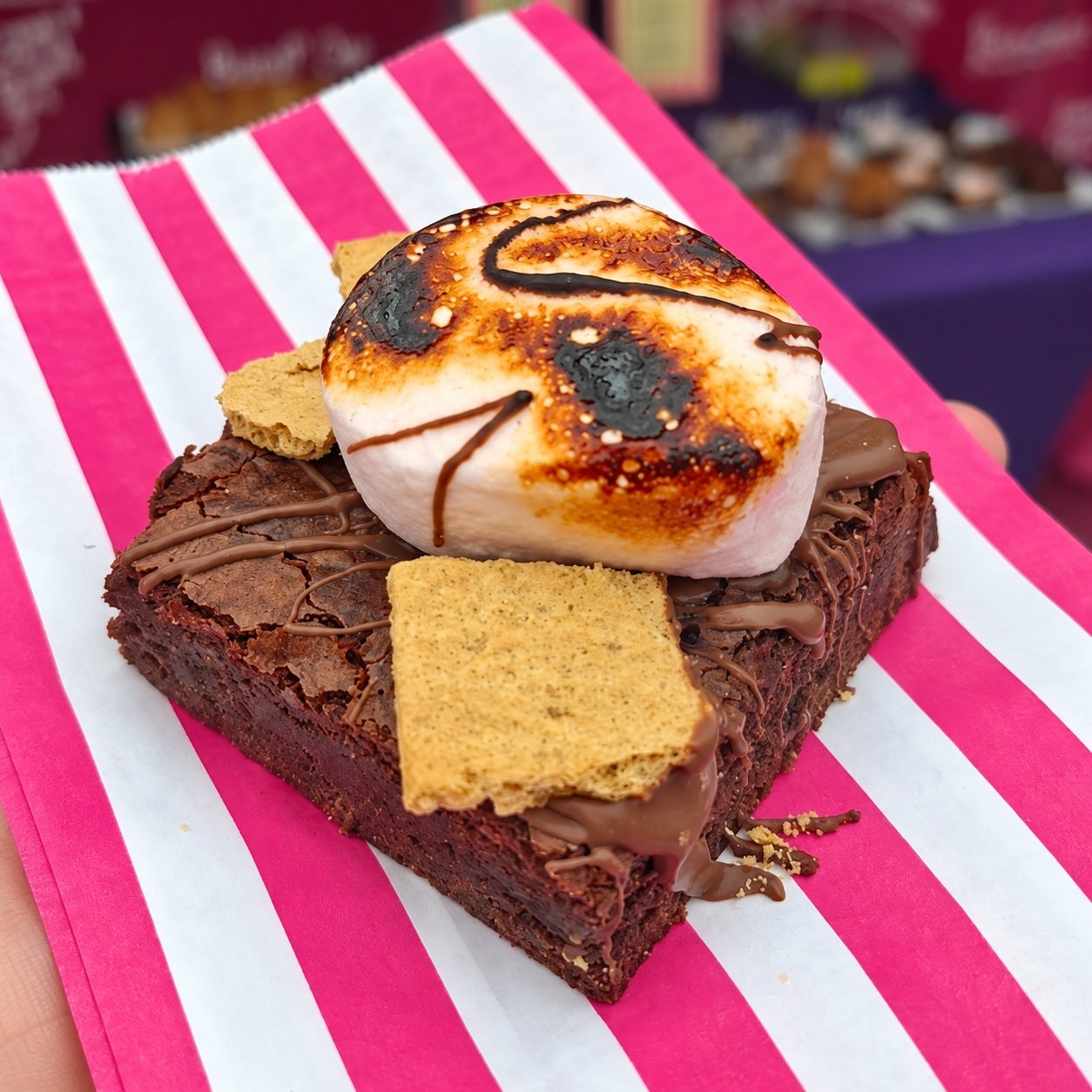 Campfire S’more Brownie